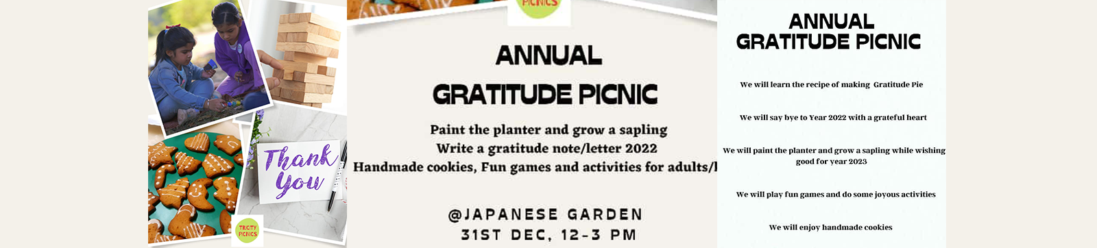 Gratitude Picnic: A Way to Say ‘Thank You’ As We Wind Up the Year