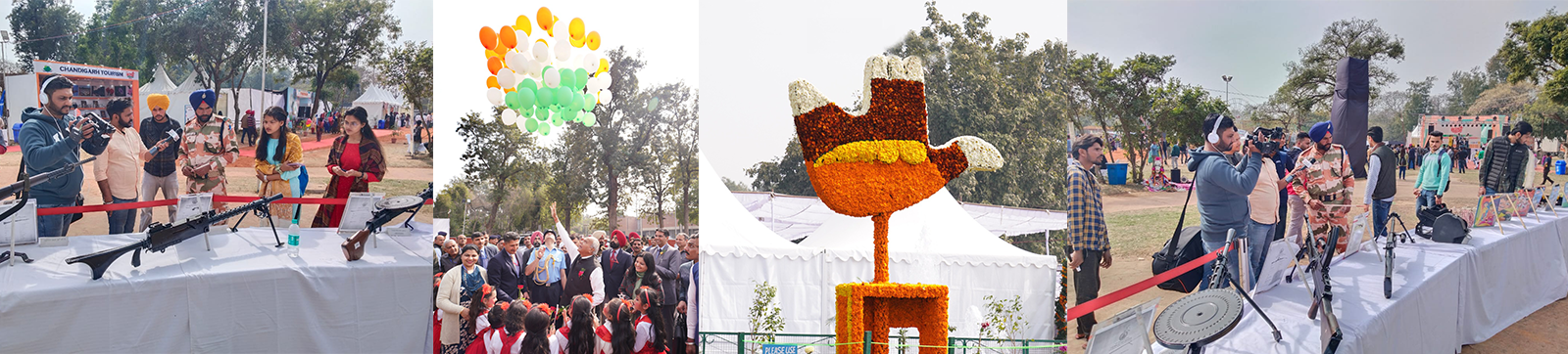 Rose Festival Day 1: Weapons Exhibition, Folk Dance Competition Draw Crowds