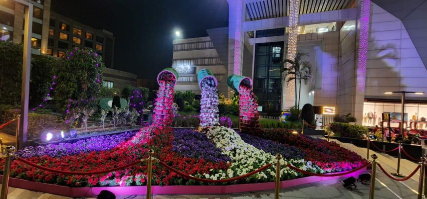 Flower Show at elante mall