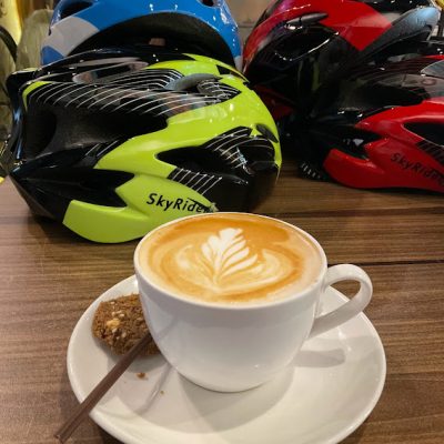 free cycle ride with one cappuccino