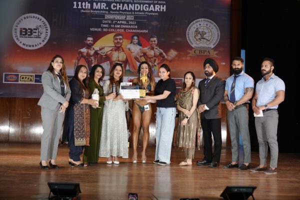 Rajneet Kaur, Winner of Ms Chandigarh Body Building Competition