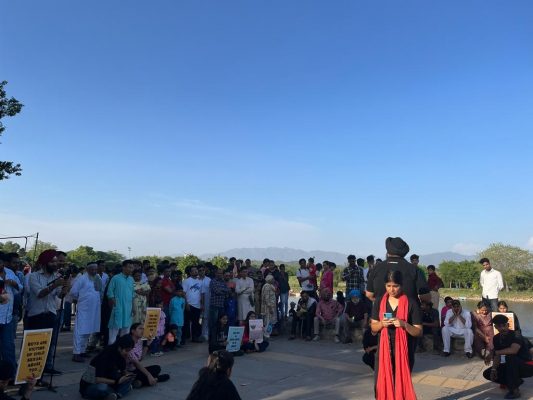 Street Play At Sukhna Lake